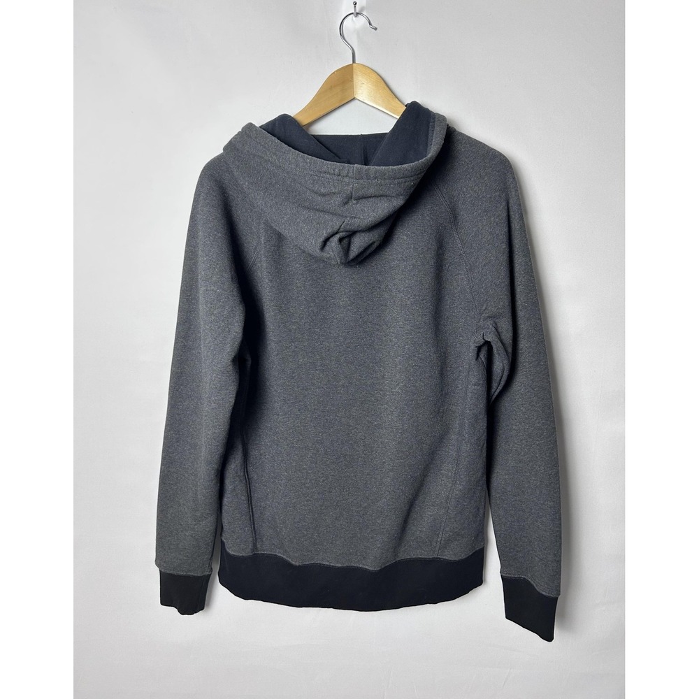 Pact Organic Hoodie Sweatshirt Mens Medium Gray Full Zip Fleece - Picture 4 of 8
